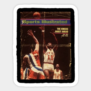 COVER SPORT - SPORT ILLUSTRATED - THE KNICKS SHOOT AHEAD Sticker